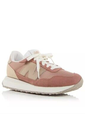 Women’s Pink Casual Platform Sneakers - New Balance 237